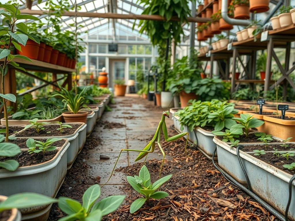Praying Mantis Habitat