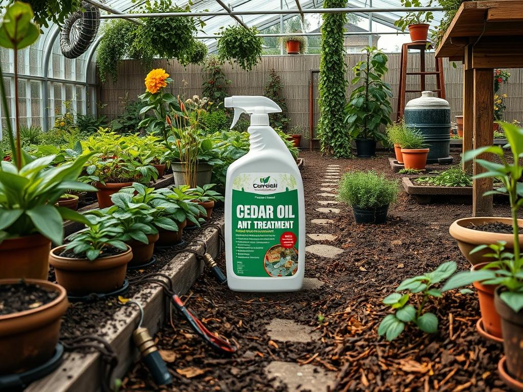 Cedar Oil Ant Treatment