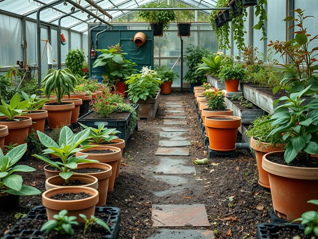 Disinfecting Garden Pots