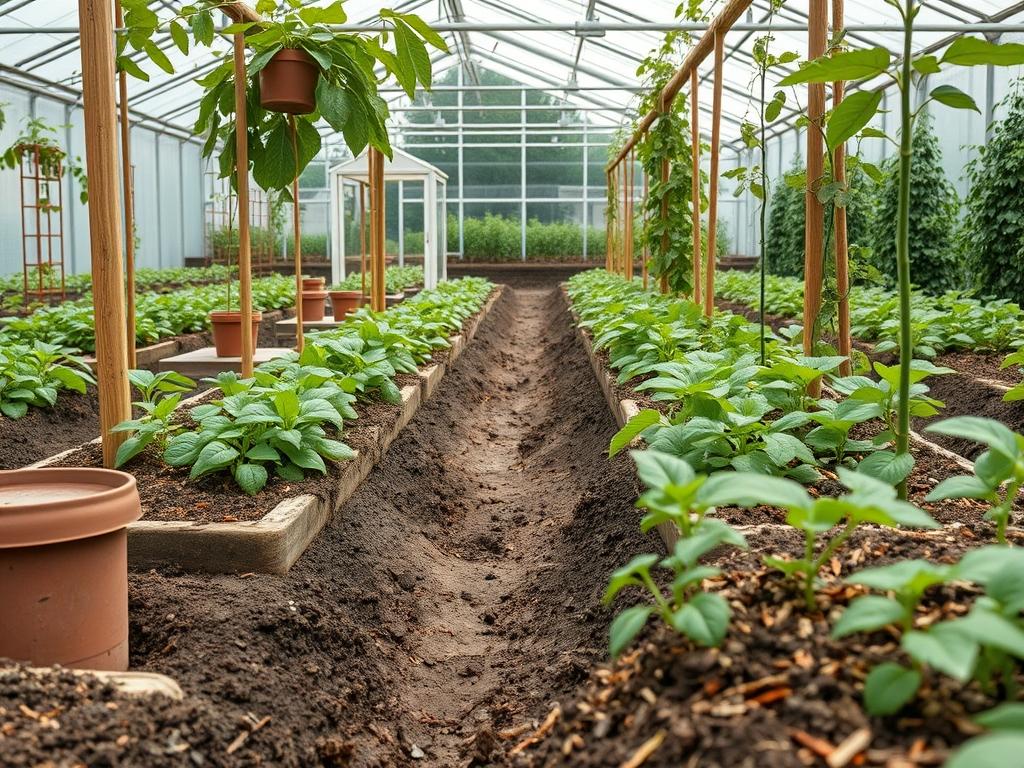 Ants in Bean Trellises
