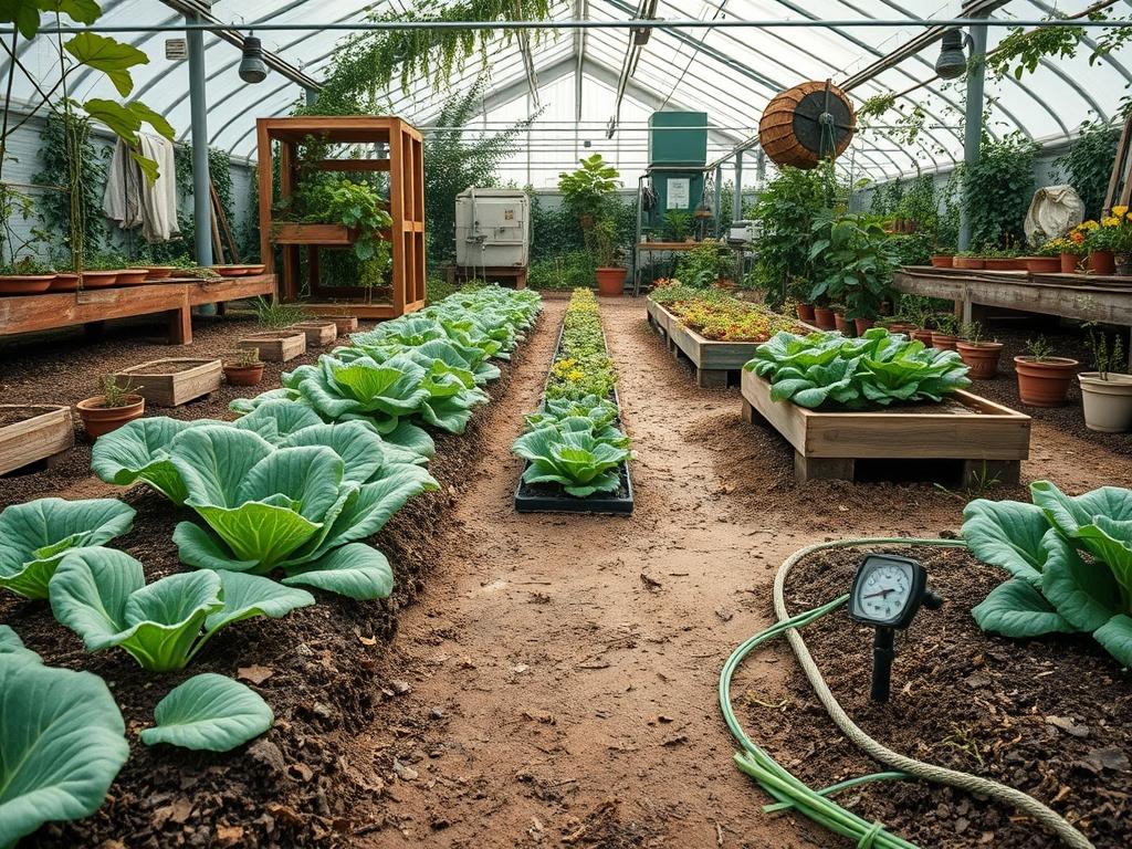 Ants in Cabbage Plots
