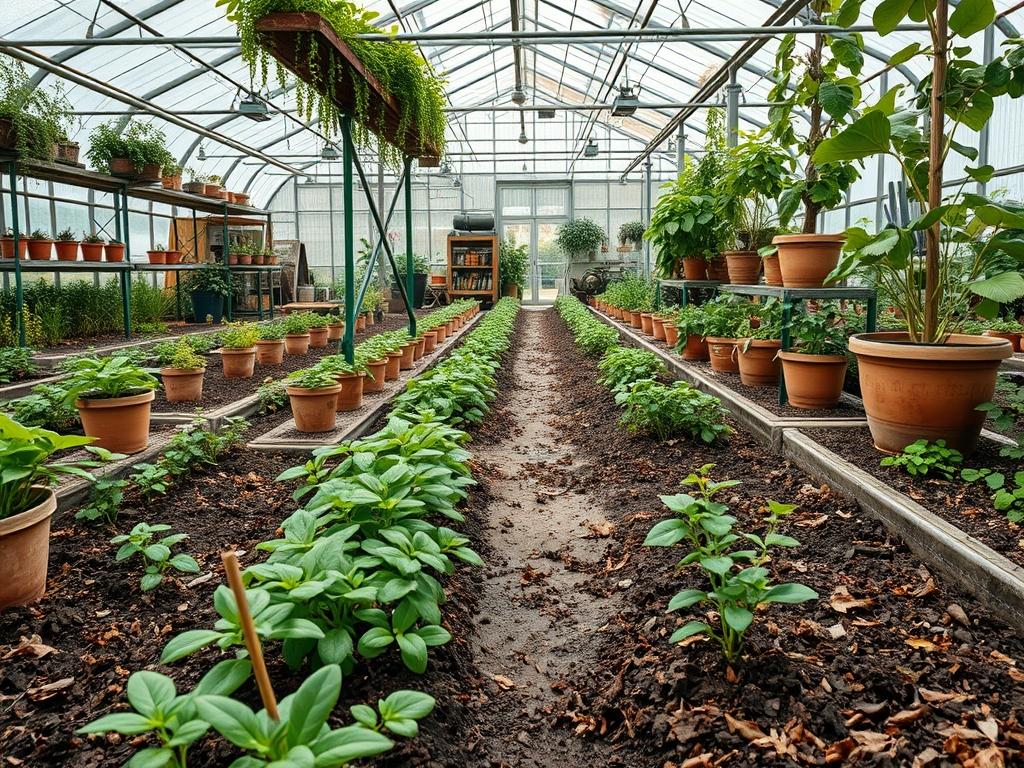 Ants in Greenhouse Floors