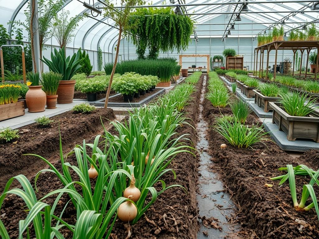 Ants in Onion Beds