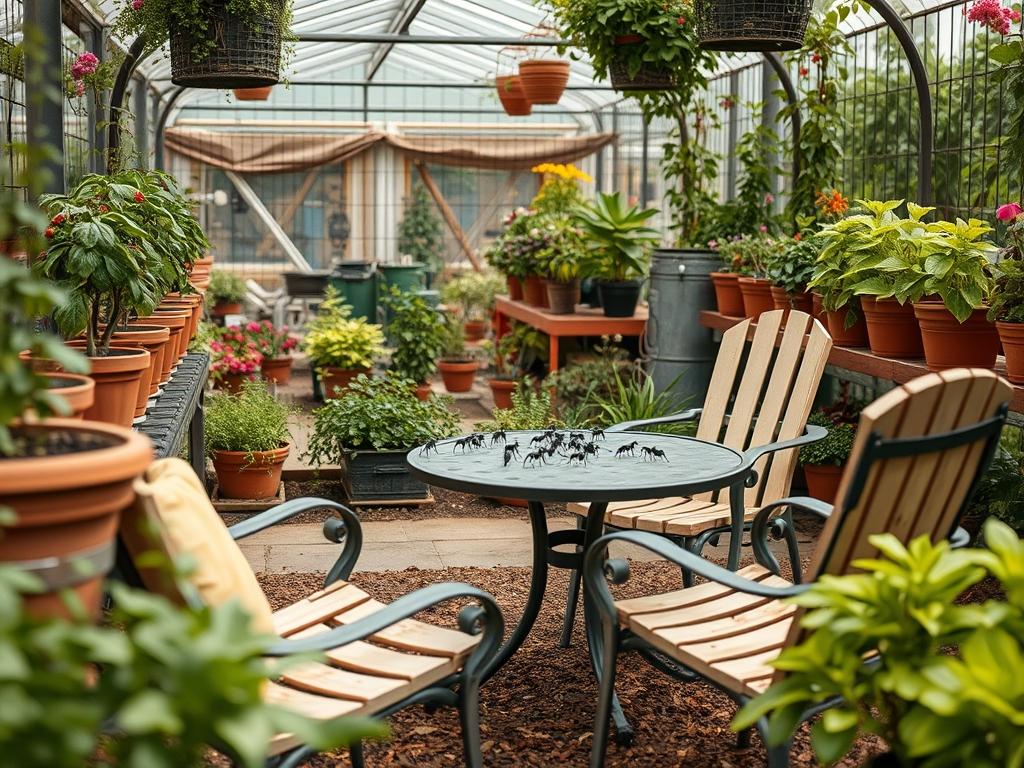 Ants in Patio Furniture