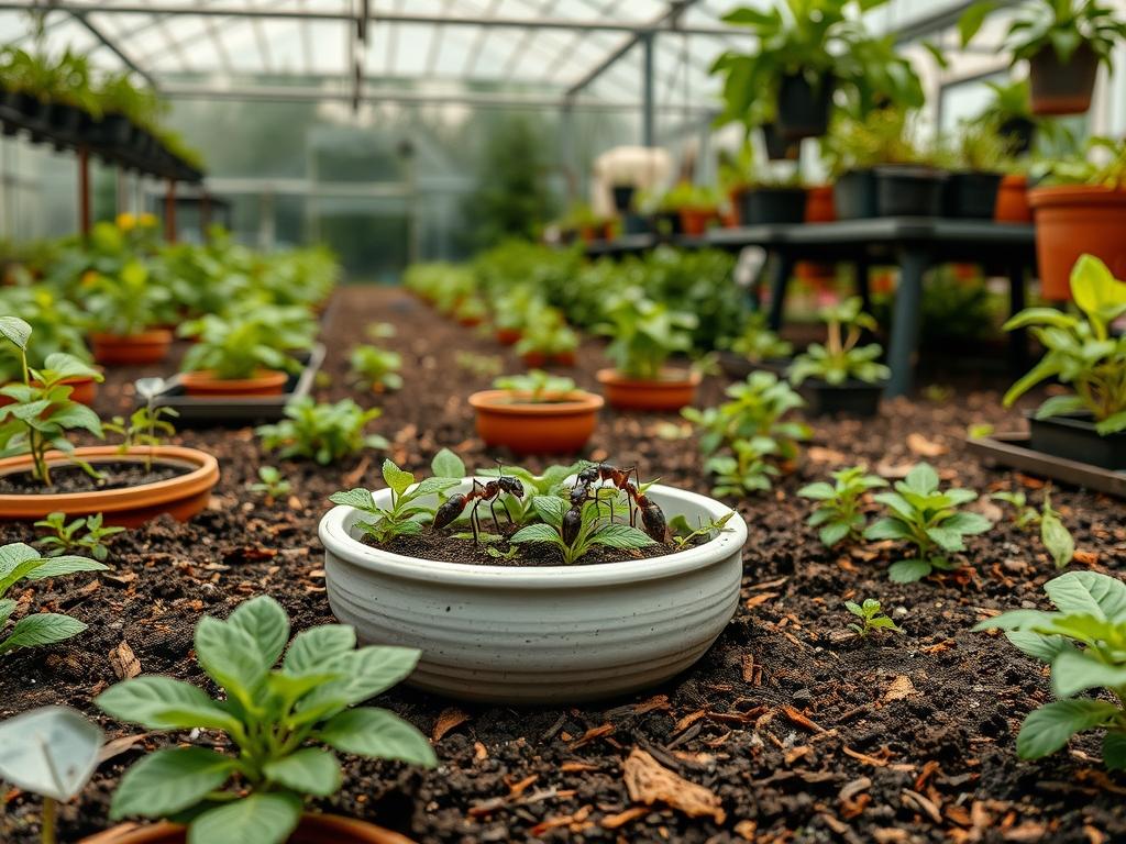Ants in Pet Bowls